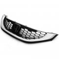 Front Bumper Upper Grille Trim For 2013-2015 Honda Civic Ho1200216 Ho1202109 71121tr3a01 71122tr3a01 