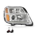 Projector Headlight For Gmc Terrain Submodel Sle Slt 2010-2015 Fit Sl 2015 Right Passenger Front Clear Lens Chrome Housing 