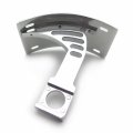 Hongk- Polished Curved Side Mount License Plate Tag Holder Bracket Compatible With Yzf-r6s Yzf-r1 B01c0srrg4