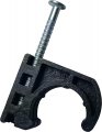 50 Pieces Xfitting J Clamps For 3 4 Pex Copper Cpvc Tubing Ect Tube Talons With Nail Black 