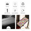 Itinspace Center Console Cover Rainbow Crayons For Cars Universal Durable Car Armrest Cover With Fit Protect Your In Style 12 X