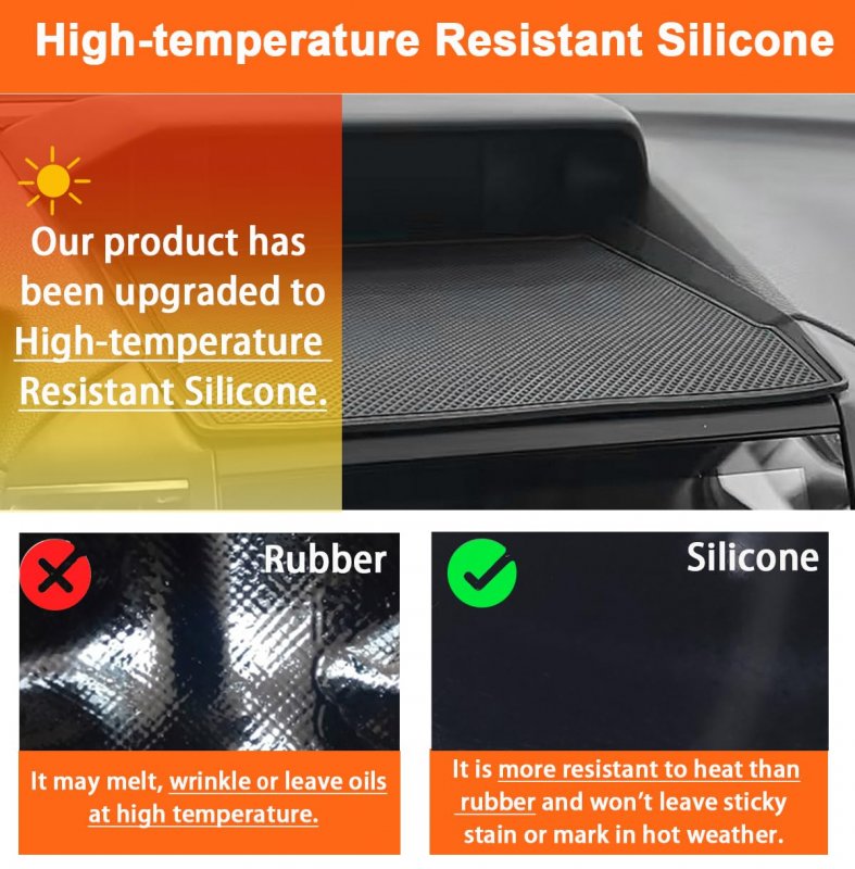 Dashboard Mat For Subaru Crosstrek Accessories 2018-2023 Forester 2019-2024 Xv Impreza Car Interior Silicone Dash Pad Liner
