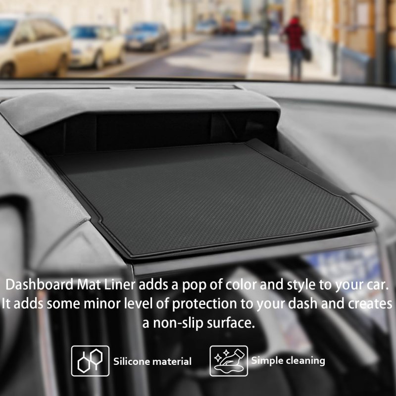 Dashboard Mat For Subaru Crosstrek Accessories 2018-2023 Forester 2019-2024 Xv Impreza Car Interior Silicone Dash Pad Liner