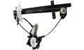 Evan Fischer Power Window Regulator With Motor For Dodge Dakota 2000-2004 Crew Cab Pickup Durango 2001-2003 Rear Passenger Side 