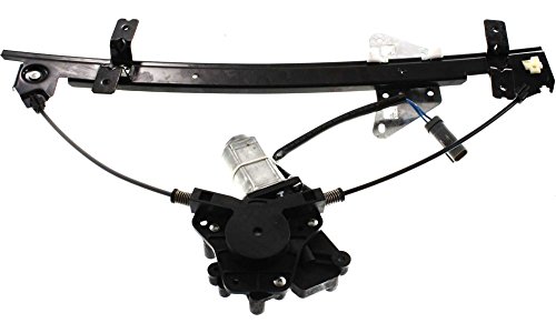Evan Fischer Power Window Regulator With Motor For Dodge Dakota 2000-2004 Crew Cab Pickup Durango 2001-2003 Rear Passenger Side