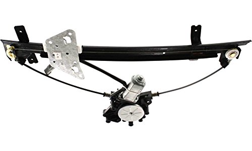 Evan Fischer Power Window Regulator With Motor For Dodge Dakota 2000-2004 Crew Cab Pickup Durango 2001-2003 Rear Passenger Side