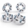 1 Inch Golf Cart Wheel Spacers 4x4 Bolt Pattern 62mm Bore 2x20 Studs Cone Seat Nuts For Ez Go Ezgo Club Car Widens Track By 2 
