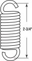Handyman Springs Sp 9612 Extension Spring Steel Construction Nickel-plated Finish 0 034 Ga X 7 16 In 2-3 4 Closed Single Loop 2