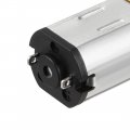 Uxcell Micro Speed Reduction Motor Dc 12v 66rpm With Full Metal Gearbox 0 18a Electric Gear Box 2 Terminals For Diy Rc