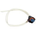 Pigtail Connector For Chevy Traverse 2013 2014 2 Wire Blade Terminal Replacement 13384371 Male Gender Black Plastic Alx Pau Ac 