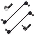 4 Piece Suspension Kit For Ford Focus 2008 2011 Includes 2 Front Sway Bar End Links And Outer Tie Rod Ends K80066 Es800304 