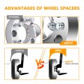 Ocpty 5x4 Wheel Spacers 1 Inch Ford Mustang With 14x1 5 Lug Nuts 70 5mm Hub Bore Compatible For