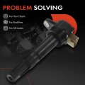A-premium Engine Ignition Coil Pack Compatible With Suzuki Grand Vitara 2009015 Kizashi 2010-2016 Sx4 2010-2014 Crossover 2012