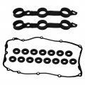 11120030496 Engine Cylinder Head Cover Gasket Set For E46 E39 E83 E85 E53 320i 325i 330i 525i X3 X5 Z4