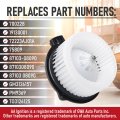 Hvac Heater Blower Motor With Fan Assembly By Aa Ignition Compatible Cadillac Lexus Subaru Toyota Cts Srx Sts Rx350 Legacy