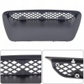 Ecotric Front Hood Scoop Molding Bezel Compatible With 2004-2005 Dodge Ram 1500 Srt Replace For Yl23tzzab 5029770aa Air Flow