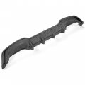 Kuafu Rear Diffuser Compatible With 2019-2022 Toyota Corolla Hatchback Auris Bumper Lip Valance Splitter Body Kit Abs Plastic
