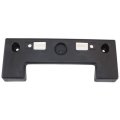 Front License Plate Bracket For Nissan Rogue 2008 2009 2010 S Sl Models Ni1068104 96210jm00a Black Plastic Standard Style 