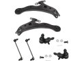 Front Control Arm Ball Joint Tie Rod End And Sway Bar Link Kit 6 Piece For 2004-2006 Rx330 Base 3 3l V6 