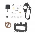 Carburetor Kit W Float For Johnson Evinrude 9 5 Hp Carb 1964-1973 382048 379154