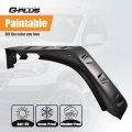 G-plus Fender Flares With Led Light Side Maker Compatible Jeep Jk Wrangler 2 4 Door Model 2007-2018 Unlimited Rubicon Pocket