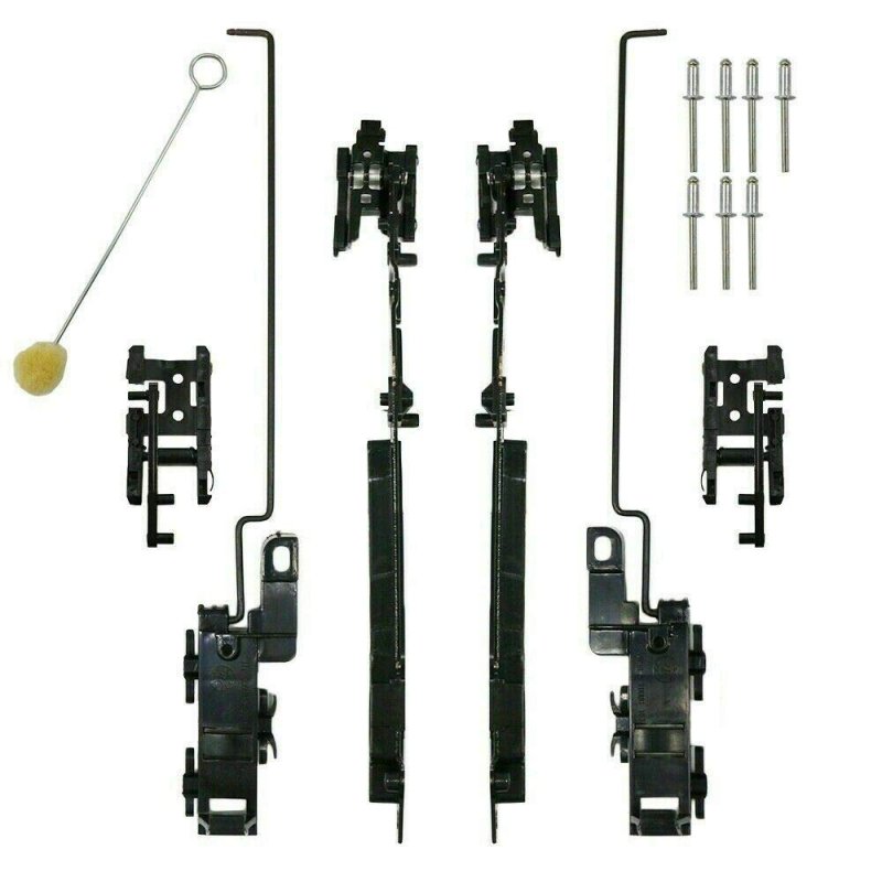 Eaccessories Ea Sunroof Track Assembly Repair Kit Fit For Lincoln Town Car 1998-2011 1999 2000 2001 2002 2003 2004 2005 2006