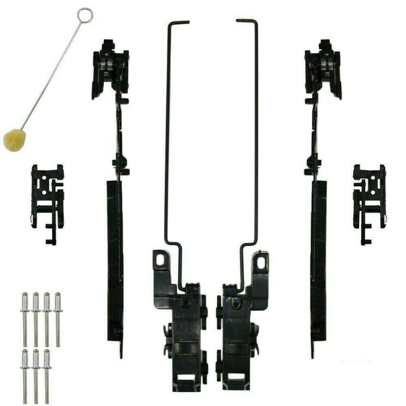 Eaccessories Ea Sunroof Track Assembly Repair Kit Fit For Lincoln Town Car 1998-2011 1999 2000 2001 2002 2003 2004 2005 2006