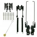Eaccessories Ea Sunroof Track Assembly Repair Kit Fit For Lincoln Town Car 1998-2011 1999 2000 2001 2002 2003 2004 2005 2006