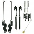 Eaccessories Ea Sunroof Track Assembly Repair Kit Fit For Lincoln Town Car 1998-2011 1999 2000 2001 2002 2003 2004 2005 2006