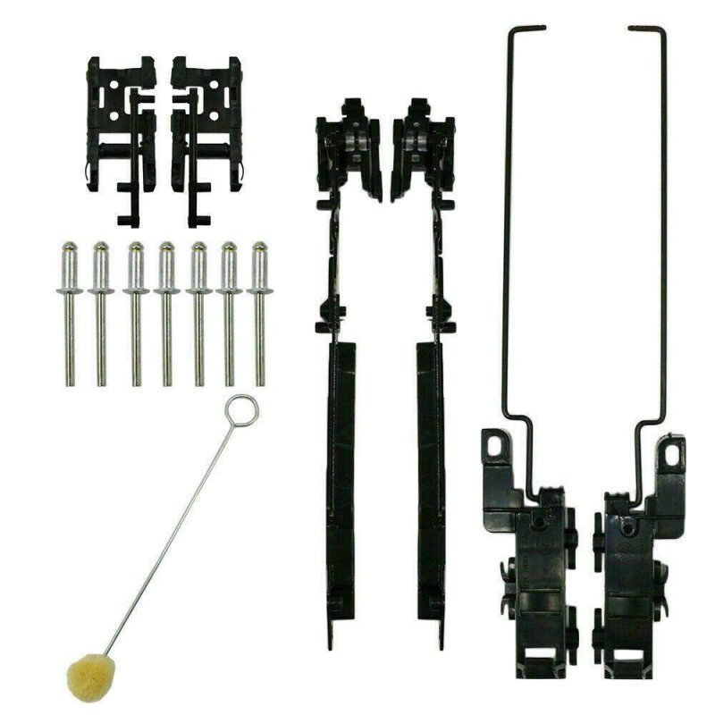Eaccessories Ea Sunroof Track Assembly Repair Kit Fit For Lincoln Town Car 1998-2011 1999 2000 2001 2002 2003 2004 2005 2006