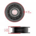 Caltric Idler Pulley Transmission Belt Compatible With John Deere X105 X106 X110 X115r X116r