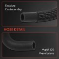 A-premium Power Steering Reservoir Suction Line Hose Assembly Compatible With Lexus Es350 2007-2008 3 5l To Pump