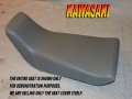 New Replacement Seat Cover Fits Kawasaki Bayou 220 250 1988-11 Klf220 Klf250 Klf Gray 914b