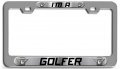 I M A Golfer Career Ch 3d Metal License Plate Frame Auto Suv Truck Tag Holder J99 