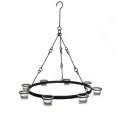 Illuminate Your Gazebo With This Fully Assembled 6-candle Sunjoy Hanging Chandelier 