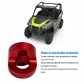 Qiilu Front Tow Hook Towing Loop Tie Down Anchor Red Replacement For Polaris Rzr Xp 1000 2014a 2020 Rs1 2018-2020