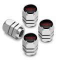 Ipick Image For Ram 1500 Trx Logo In Black On Silver Hexagon Shape Aluminum Tire Valve Stem Caps