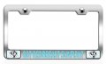 Got Redbreast Sunfish Fishing Chrome Metal License Plate Frame Tag Holder Z8 