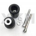 Motorcycle No Cut Frame Slider Crash Protector For 2004 2005 Suzuki Gsxr 600 750 Carbon By Smt-moto