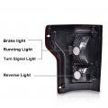 G-plus Tail Light Set Compatible With Ford F150 2015 2016 2017 Left And Right Side Taillamps Brakelights W Bulb Halogen Smoke