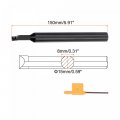 Uxcell 0 31 Shank Lathe Indexable Boring Bar Turning Tool Holder Right-hand S08m-sclcr06-a16 95a