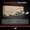 A-premium Rear Inner And Outer Brake Hydraulic Hose Compatible With Honda Models Ridgeline 2006 2007 2008 2009 2010 2011 2012