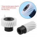 Universal Durable 2 Pcs Hook Drive Gear Set Sewing Machine Accessories For Singer