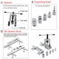 Httmt- Professional 45 Degree Double Flaring Tool Kit Set Water Gas Automotive Plumbing P N Et-tool026-blue