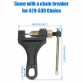 420 Chain 42 Links With Breaker For Coleman Ct200u Ct200u-ex Bt200x Baja Warrior Mb200 Trailmaster Massimo Predator 212cc 196cc