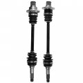 Caltric Rear Right And Left Complete Cv Joint Axles Compatible With Yamaha Rhino 660 Yxr660f 4x4 2006 2007