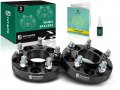 5x4 Hubcentric Wheel Spacers 1 Inch Fits Ford Lincoln Models Explorer Mustang Gt Aviator Forged 514 3mm Tire 1 With M14x1 5 