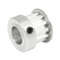 Uxcell Aluminum 12 Teeth 12mm Bore 5 08mm Timing Belt Pulley For 10mm