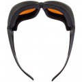 Global Vision Eyewear Outfitter Safety Glasses With Matte Black Frames And Anti-fog Driving Mirror Lenses