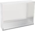 Bud Industries Ac-428 Aluminum Chassis 17 Length X 13 Width 4 Height Natural Finish 